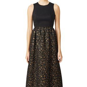 Shoshanna Black & Gold Gown Dress size 12